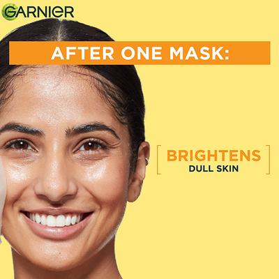 Garnier Skin Naturals Bright Complete Face Serum Sheet Mask (Yellow) 28 gm - Sheet Masks