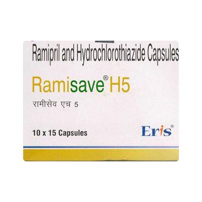 RAMISAVE H 5 Capsule 15's - Hypertension-ACE