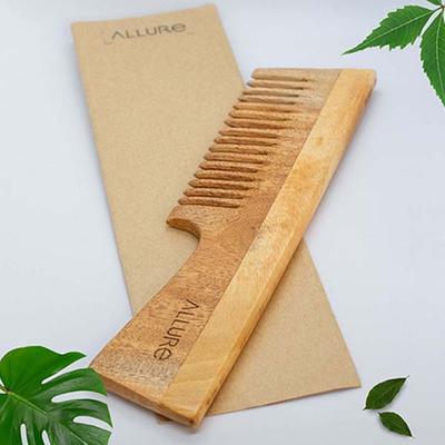 Allure Wooden Neem Comb (CD-02) 1's - Hair Combs
