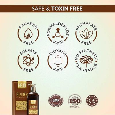 NEUD Premium Ginger Hair Shampoo for Men & Women (300ml X 2) 2's - Shampoos