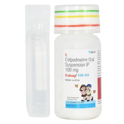 FOLOUP DS 100 Oral Suspension 30ml - Bacterial Infections-Cep
