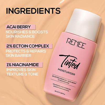 Renee Cosmetics Tinted Moisturizer Rose Veil 50 ml - Face Moisturizers