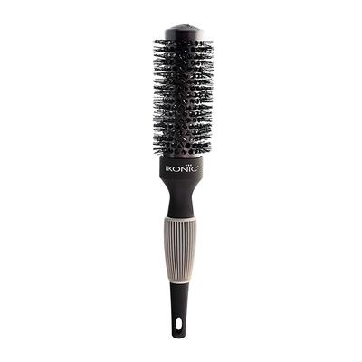Ikonic Titanium Thermal Hair Brush-Thb 32 Black And Grey - Hair Brushes