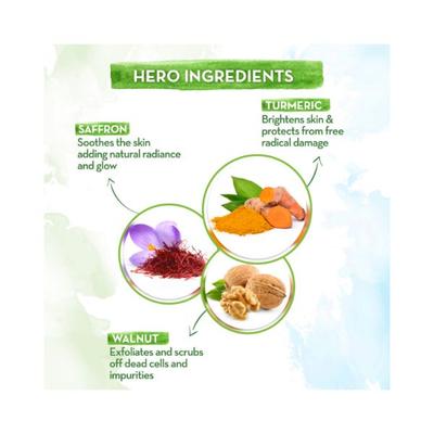 Mamaearth Ubtan Body Scrub with Turmeric & Saffron for Tan Removal 200 gm - Scrubs & Exfoliants