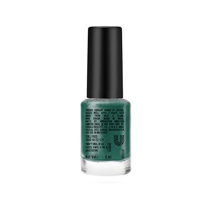 Lakme Color Crush Nailart M10 Fern Green 6 Ml - Nail Polish
