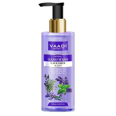 Vaadi Herbals Calming Lavender & Mint Hand Wash - Deep Moisutirizing 250 ml - Hand Wash & Soaps