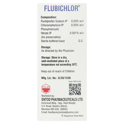 FLUBICHLOR Eye Drops 5ml - Eye Infections-Eaa