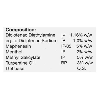 Systaflam Gel 50gm - Pain relief-Nsa