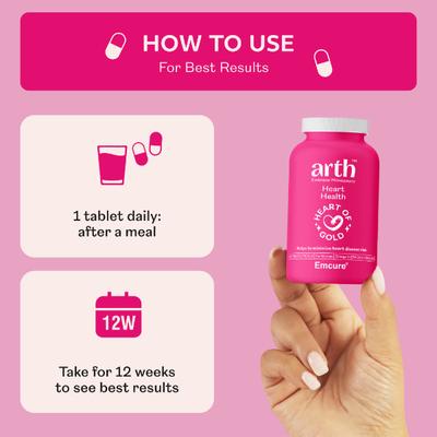 Arth Heart Health Capsules 30's - Nutritional Supplements