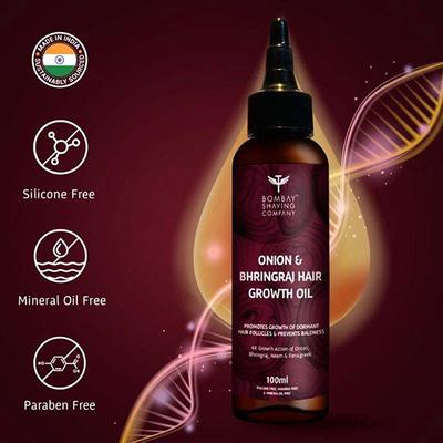 Bombay Shaving Company Onion and Bhringraj Hair Oil 100 ml - Hair Oils