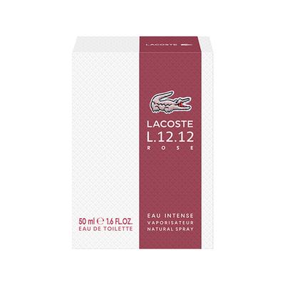 Lacoste L.12.12 Rose Eau Intense for Eau De Toilette 50 ml - Women Perfumes (Edt/Edp)