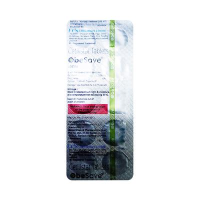 OBESAVE 120mg Tablet 10's - Obesity