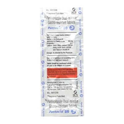 Pantocid D Capsule 10'S - Ulcer/Reflux/Flatulence-Aaa