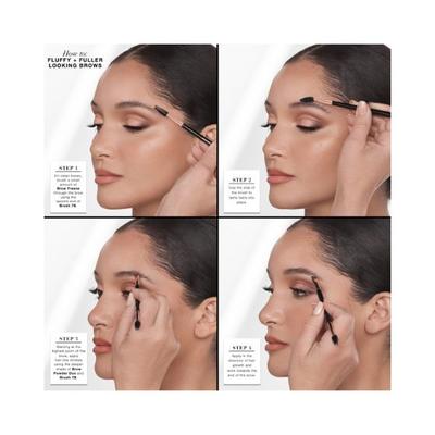 Anastasia Beverly hills Fluffy & Fuller Looking Brow Kit - Medium Brown-01 4.1 gm - Eyebrow Pencils & Enhancers
