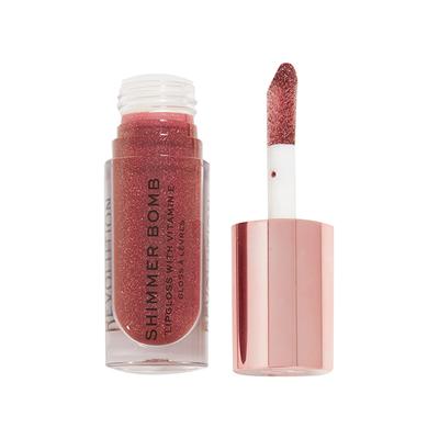 Revolution Shimmer Bomb Lustre Brown 4.5 ml - Lip Glosses