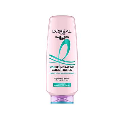 L'Oreal Paris Hyaluron Pure 72H Rehydrating Conditioner for Smooth Tangle-Free Hair 175 ml - Conditioners