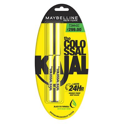 Maybelline New York Colossal Kajal - Pack of 2 1's - Kajal & Kohls