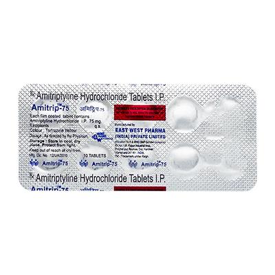 Amitrip 75mg Tablet 10'S - Depression-Ant