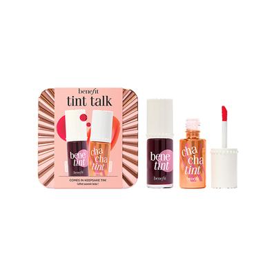 Benefit Cosmetics Tint Talk Full-Size Rose & Mango-Tinted Lip & Cheek Stain Duo (6 Ml + 6 Ml) 1's - Makeup Kits & Sets
