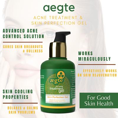 Aegte Oil Free Anti Acne Treatment Facial Skin Perfection Gel 50 ml - Skin-Treatment