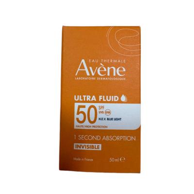 Avene Ultra Fluid Invisible SPF 50 50 ml - Face Sunscreen