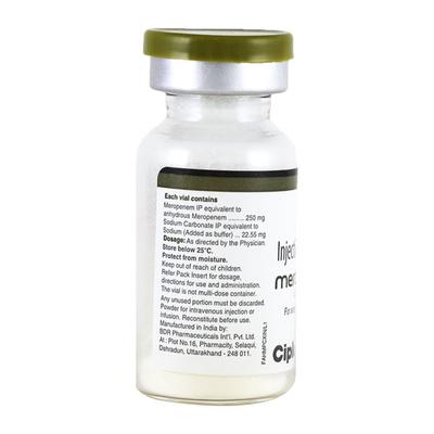 Merocrit 250mg Injection 1's - Bacterial Infections-OBL