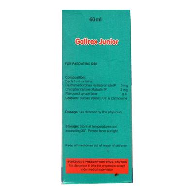 GALIREX JUNIOR Syrup 60ml - Cough And Cold-Cou
