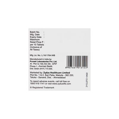 ZYCAL D Tablet 10's - Supplements-Cal