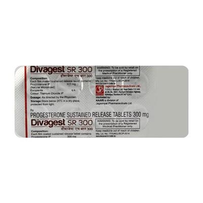 Divagest SR 300mg Tablet 10'S - Hormonal Therapy-Oes
