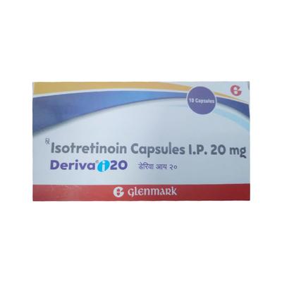 DERIVA I 20 Capsule 10's - Acne-Acn