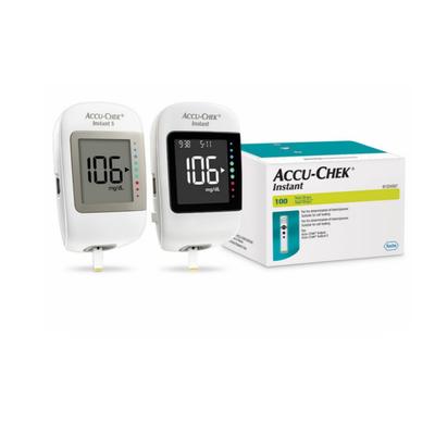 Accu-Chek Instant Blood Glucose Test Strips 100's - Blood Glucose Monitors/Test Strips