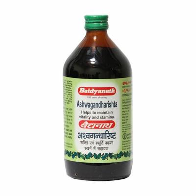 Baidyanath Ashwagandharishta Asava 450 ml - Ashwagandha