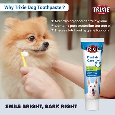 Trixie Dog Toothpaste with Mint 100 gm - Pet Grooming