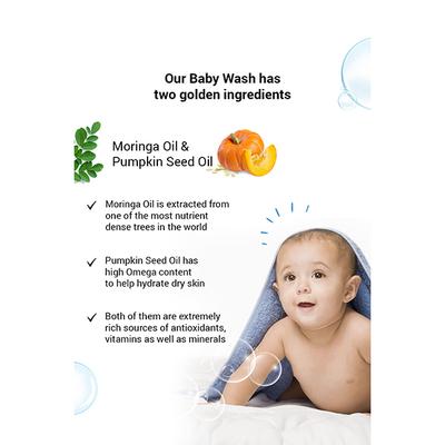 BabyChakra Moisturizing Baby Wash 200 ml - Baby Body Wash