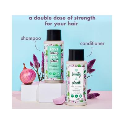 Love Beauty And Planet Onion, Black seed & Patchouli Hairfall Control Sulfate Free Shampoo 200 ml - Shampoos