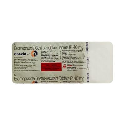 CHEXID RF Tablet 10's - Ulcer/Reflux/Flatulence-Aaa