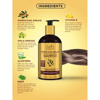 Spantra Moroccan Argan Shampoo 300 ml - Shampoos