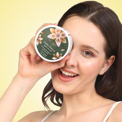 The Love Co. Warm Vanilla Body Butter - 72 Hour Intense Hydrating Shea Body Butter - Deep Moisturization for Winters With Pure Shea Butter for Nourishing Essential Body Care 200 gm - Body Butter