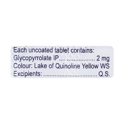 Glycolate 2mg Tablet 10'S - Muscle Cramps/Spasticity-Mus