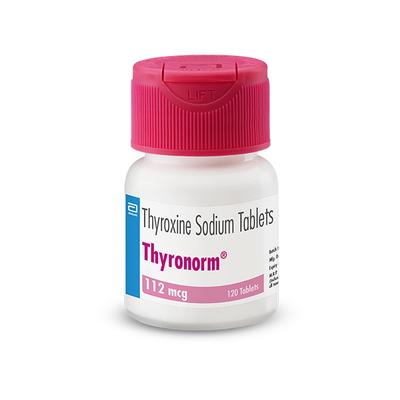 Thyronorm 112Mcg Tablet 120'S - Hypothyroidism
