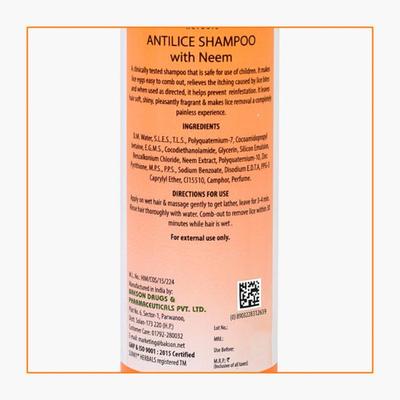 Bakson's Sunny Herbals Anti Lice Shampoo 150 ml - Personal Care(Homeopathy)