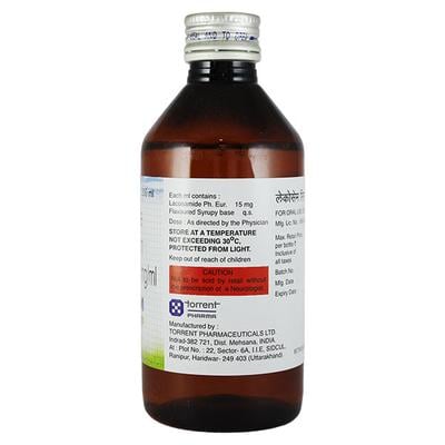 Lacosam 15mg Syrup 200ml - Epilepsy/Convulsion-Ant