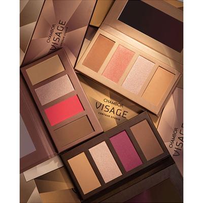 Chambor Visage Contour Studio Face Palette Make Up - Light 18 gm - Contour