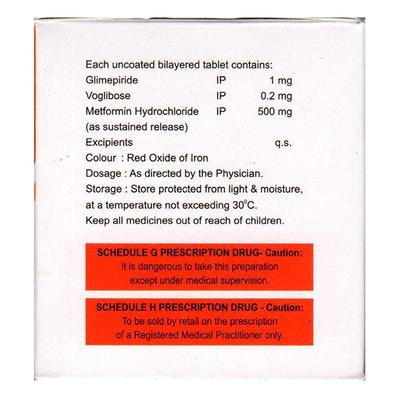 TRIGLIMIBRIT 1 Tablet 15's - Diabetes-Ant