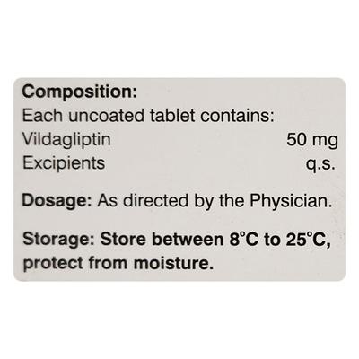 DEBIGLIP 50 Tablet 15's - Diabetes-Ant