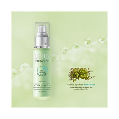 Lotus Organics Divine Nutritive Hydrating Lotion 50 gm - Face Moisturizers