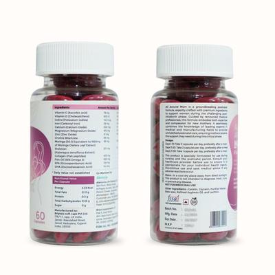 Briyo All Around Mom Postnatal Multivitamin Capsules 60's - Multi-Vitamins
