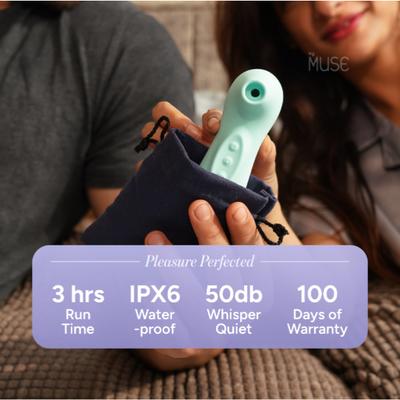 MyMuse Breeze Suction Tech Personal Massager 1's - Intimate Tools & Accessories
