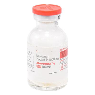 Merobax 1gm Injection 1's - Bacterial Infections-OBL