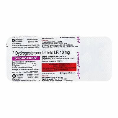 DYDROPREG 10 Tablet 10's - Hormonal Therapy-Cor